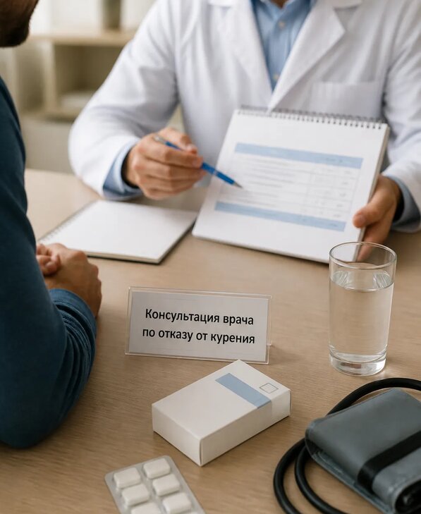 Консультация врача по отказу от курения для взрослых в Ломоносове